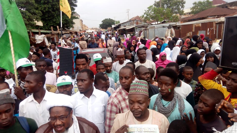  Quds day procession in Jos on Fri the 31 th of may 2019